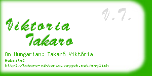 viktoria takaro business card